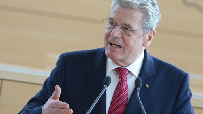 Bundespräsident Gauck  Schleswig-Holstein Sinti Roma