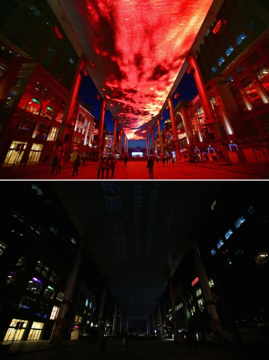 2013 Earth Hour In Beijing