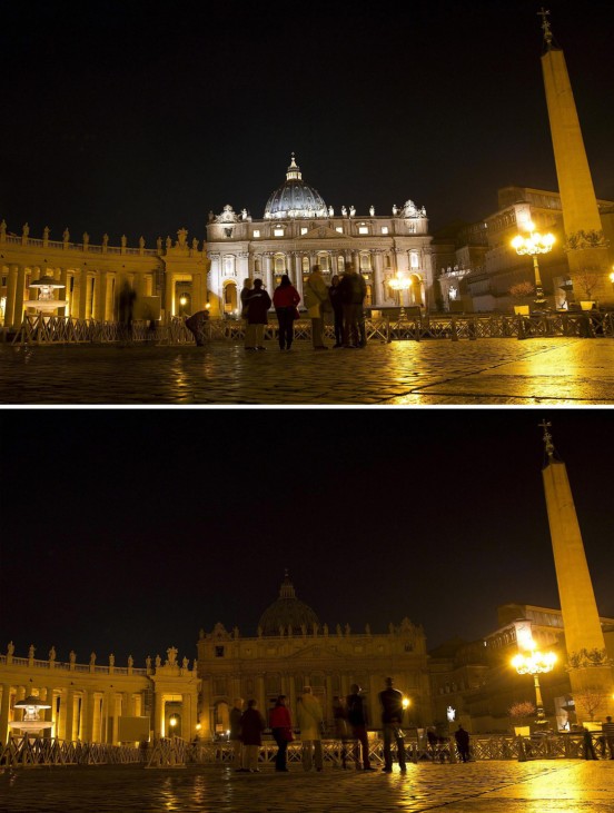 Earth Hour Campaign at Vatican