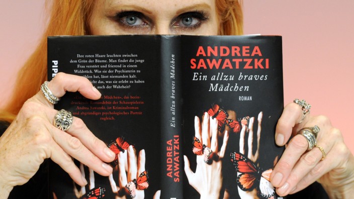 Andrea Sawatzki, Roman "Ein allzu braves Mädchen"
