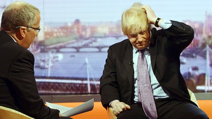 Boris Johnson, Bürgermeister London, BBC, Interview
