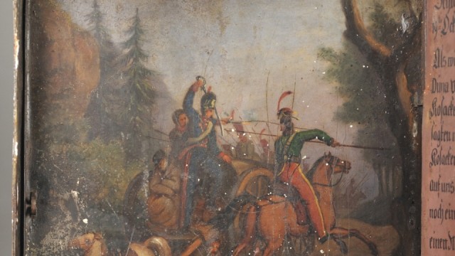Erinnerungen von 1812: Der Soldat Jakob Wimmer hatte im September 1812 auch an der mörderischen Schlacht von Polozk teilgenommen, in der ein Großteil der bayerischen Armee aufgerieben wurde.