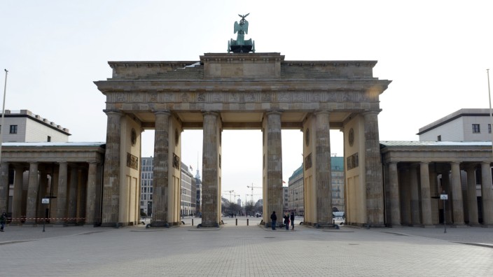 Brandenburger Tor Berlin Unfall