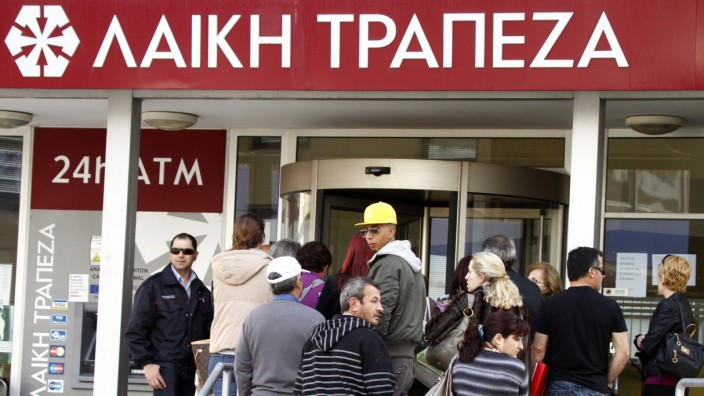 Schuldenkrise in Zypern Finanzkrise Bank