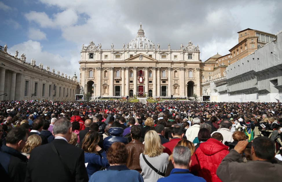 Pope Francis Attends Easter Mass and Urbi Et Orbi Blessing in St. Peter's Square