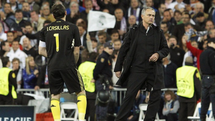 Iker Casillas und Jose Mourinho
