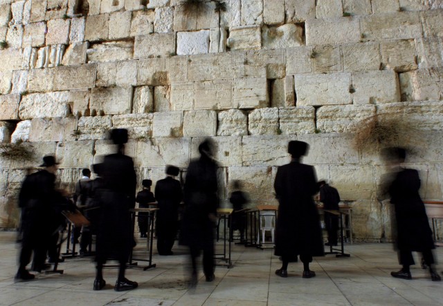 Jerusalem Gläubige Klagemauer
