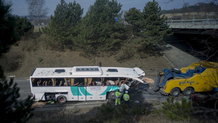 Bus Unfall Tschechien
