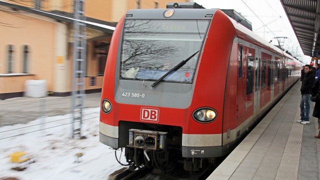Erding: S- und Regionalbahnen sollen künftig auf einem gemeinsamen unterirdischen Gleis nach Erding fahren.