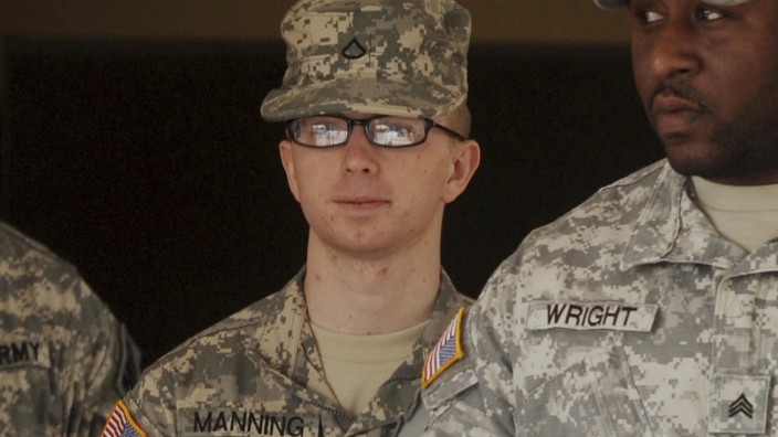 Pre-trial hearing of US Army Private Bradley Manning