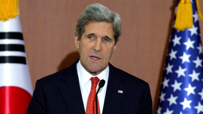 John Kerry, U.S. Secretary of State Visits Korea