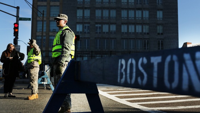 Boston Deals With Aftermath Of Marathon Explosions
