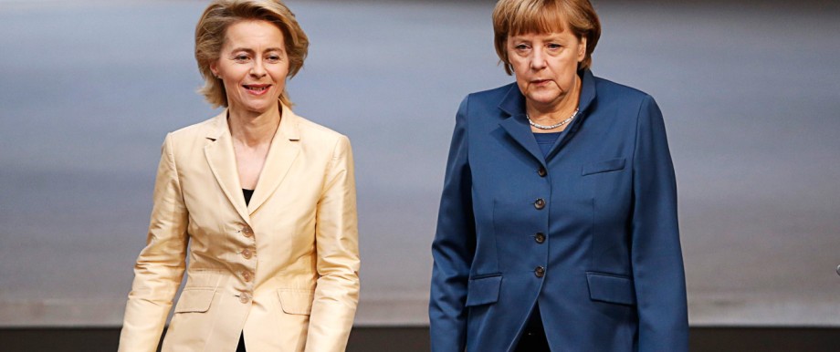 Ursula von der Leyen, Angela Merkel, CDU, Frauenquote