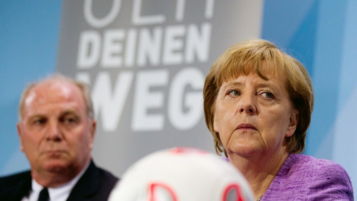 Merkel und Hoeneß