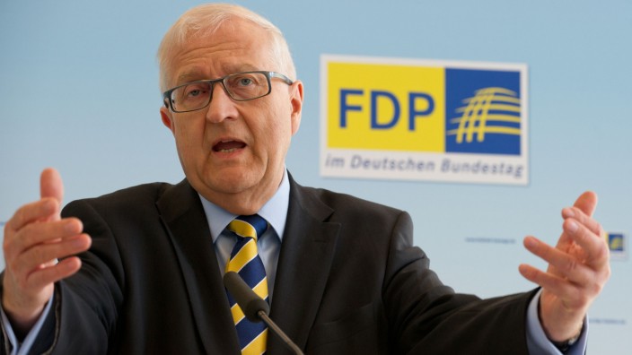 Rainer Brüderle, FDP, FDP-Bundestagsfraktion, Mindestlohn