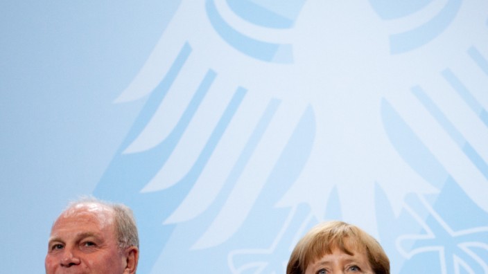 Merkel und Hoeneß