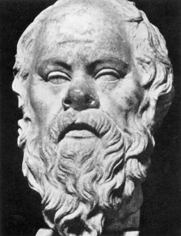 Büste des Sokrates