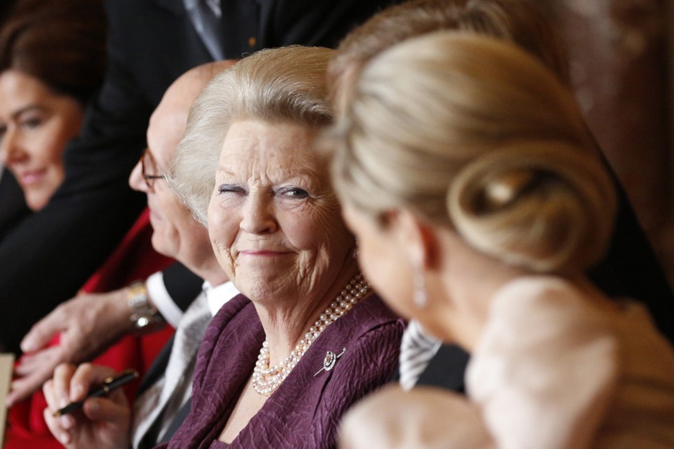 Abdication Ceremony - Queen Beatrix Abdication and King Willem Al