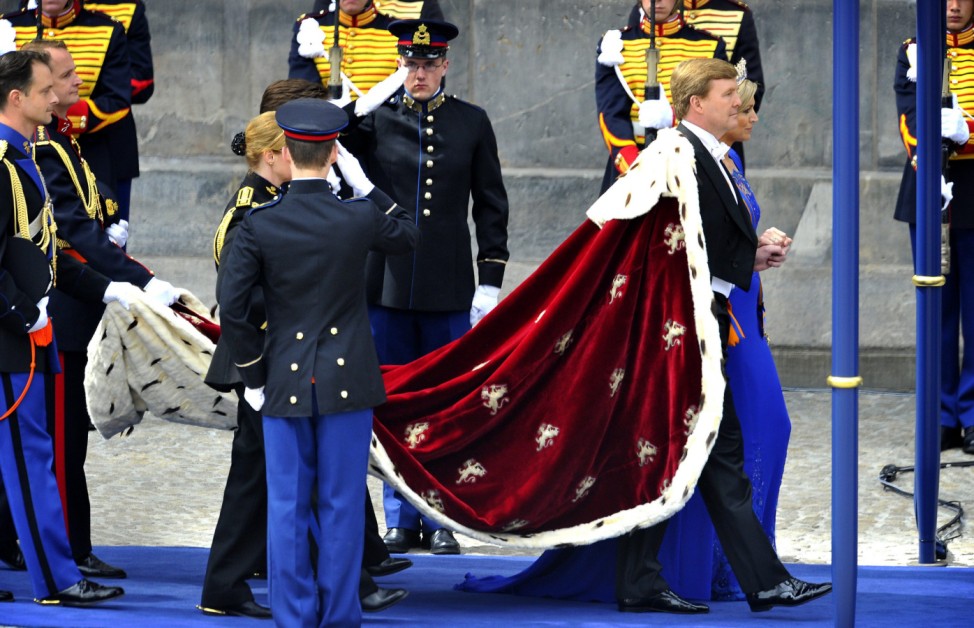 Inauguration Ceremony - Queen Beatrix Abdication and King Willem
