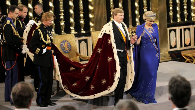 Inauguration Ceremony - Queen Beatrix Abdication and King Willem