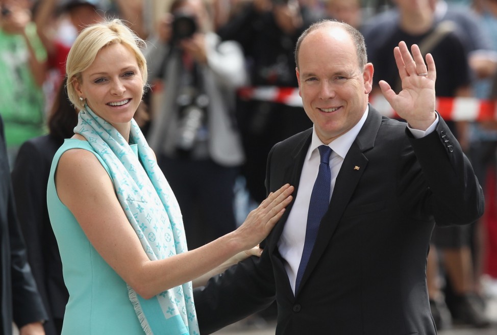 Prince Albert II of Monaco and Princess Charlene Visit Brandenburg Gate