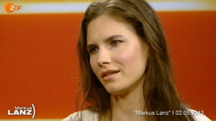 Amanda Knox, Markus Lanz, ZDF