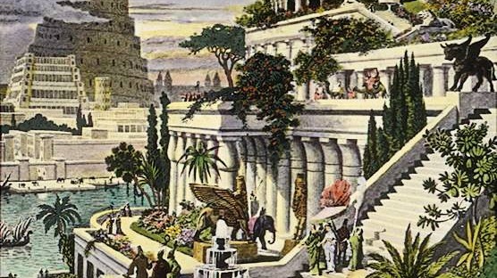 Hängenden Gärten von Babylon