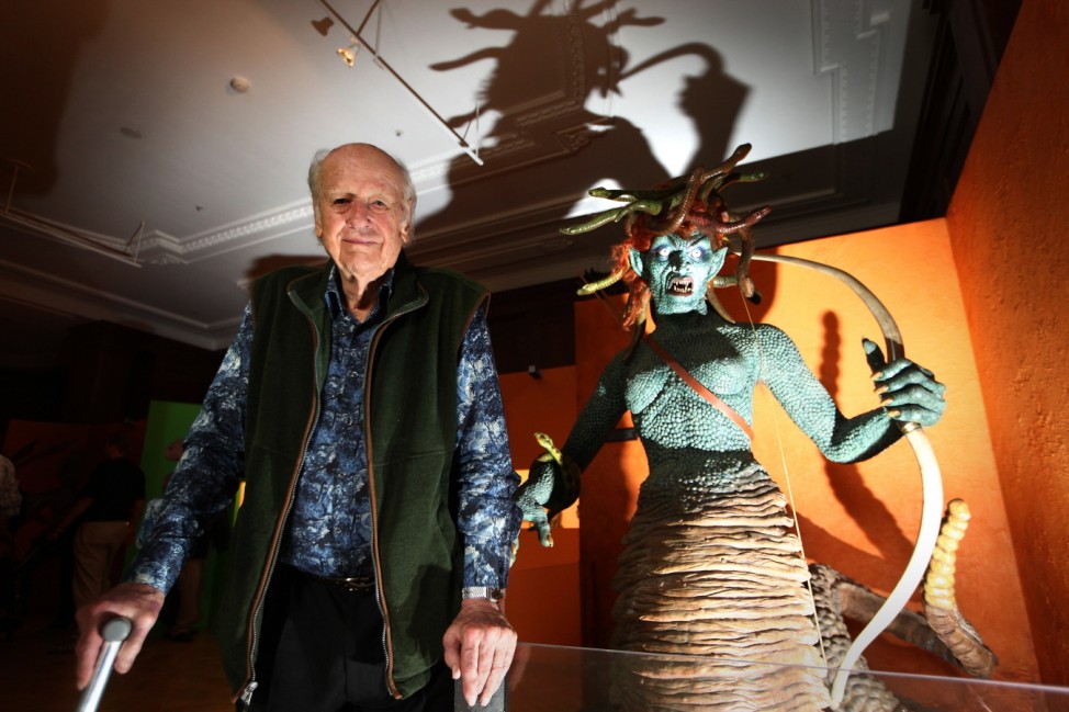 FILE - Special Effects Pioneer Ray Harryhausen Passes Away Aged 93