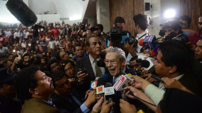 Ríos Montt, Ex-Machthaber von Guatemala: Der ehemalige Machthaber in Guatemala, Ríos Montt: 80 Jahre Haft wegen Völkermordes