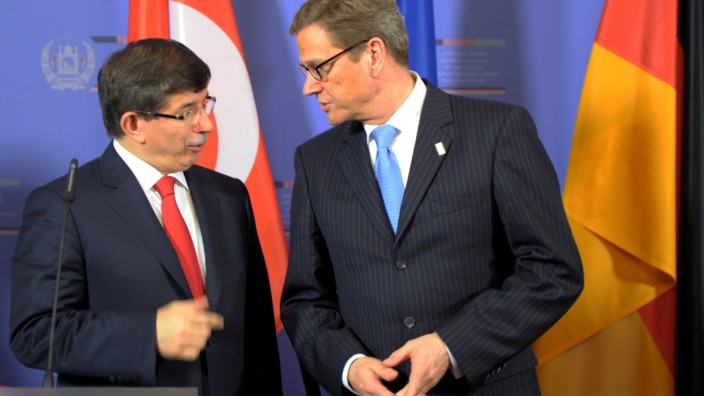 Westerwelle trifft türkischen Amtskollegen