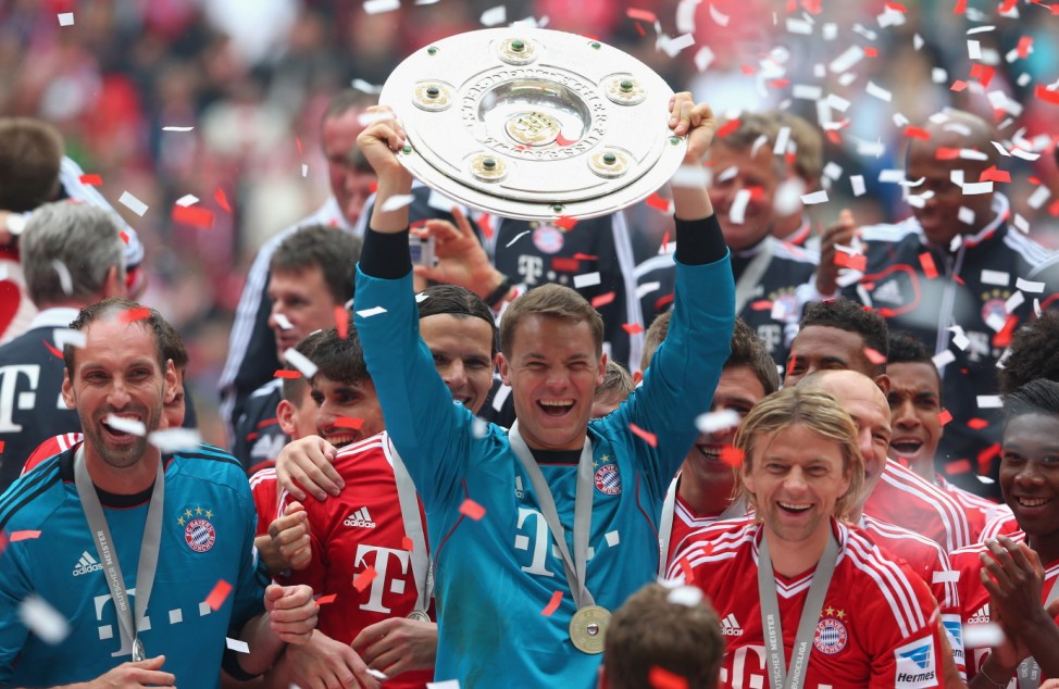 FC Bayern Muenchen - German Championship Celebrations