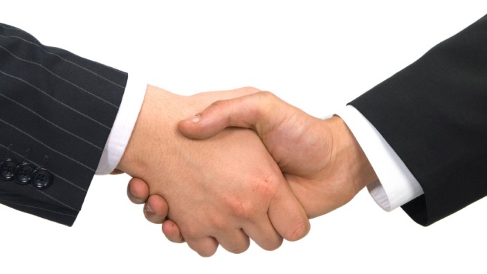 Handshake, Businessmen