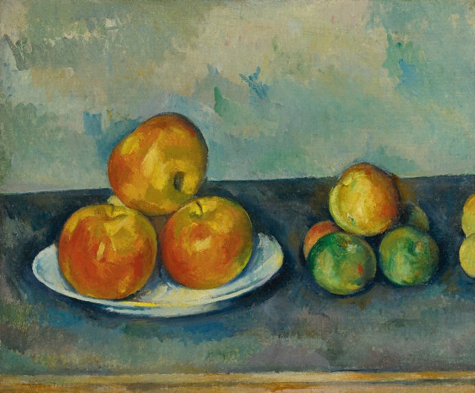 Les Pommes von Paul Cézanne