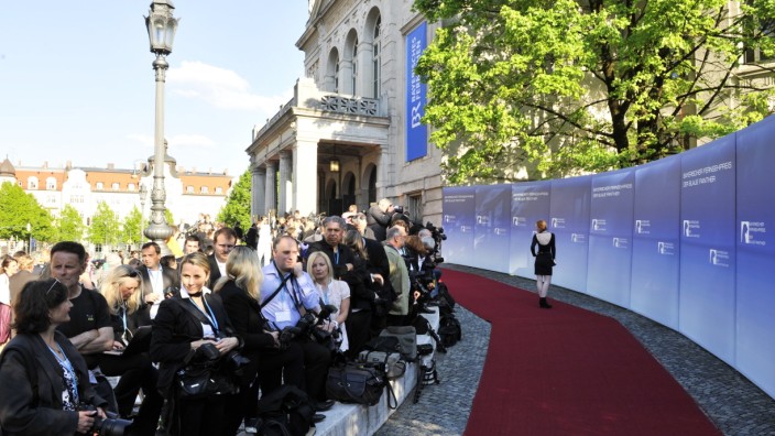 Bayerischer Fernsehpreis: Der Bayerischer Fernsehpreis wird traditionell im Prinzregententheater in München verliehen.
