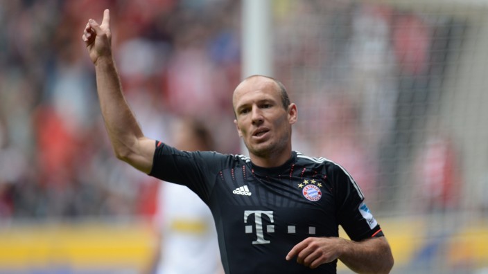 Sieg gegen Mönchengladbach: Traf zum 4:3-Endstand: Arjen Robben.