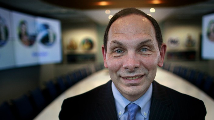 File photo of P&G CEO McDonald at his company's office in Singapore