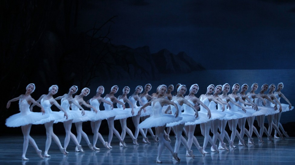 Members of the Mariinsky theatre perform during a rehearsal for filming in St.Petersburg