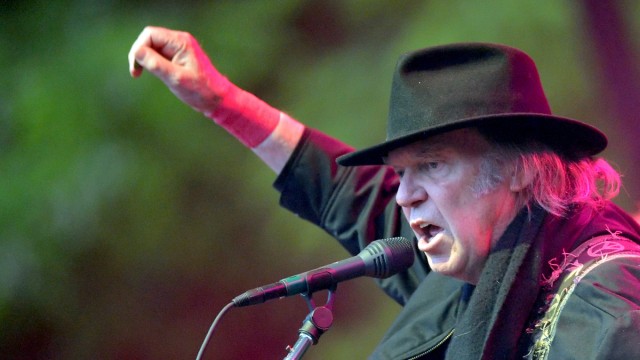 Auftakt der Deutschland-Tour von Neil Young