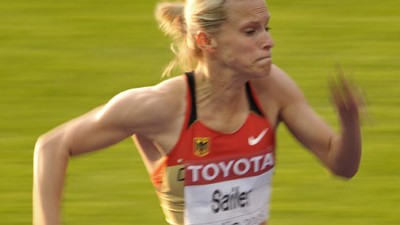Athlet des Tages (4): Verena Sailer lief die 100 Meter in 11,24 Sekunden, erreichte damit Platz 11 und war sehr zufrieden. Ihr Trainer sieht sie "vor einer großen Karriere".