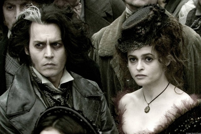 Johnny Depp als teuflischer Barbier aus der Fleet Street in "Sweeney Todd"