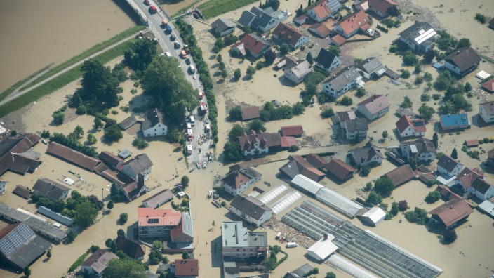 Hochwasser Bayern - Deggendorf