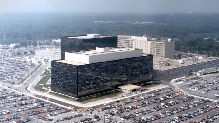 Zentrale des Geheimdienstes NSA aus der Luft