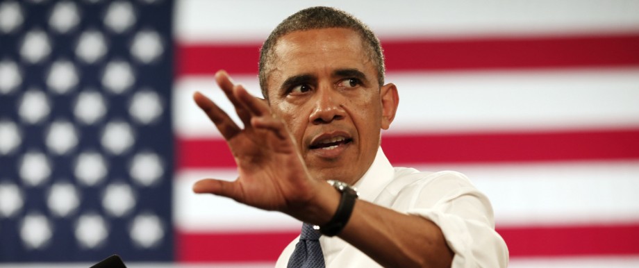 Der Präsident der USA, Barack Obama, baut die Überwachung im Internet aus und sammelt Daten
