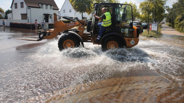 Hochwasser in Sachsen-Anhalt - Magdeburg