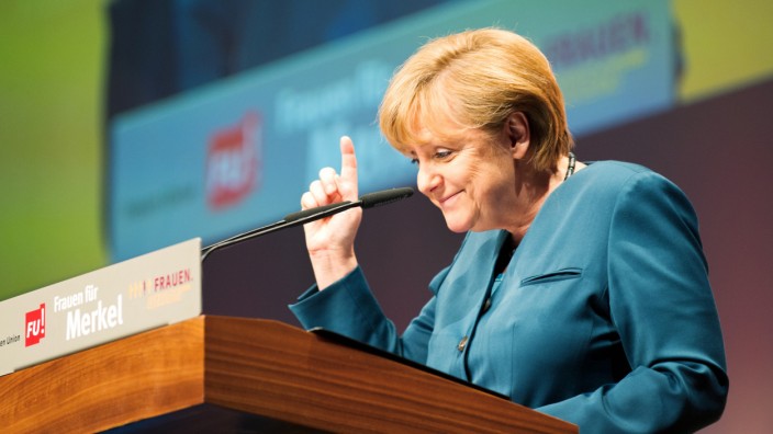 Merkel bei Frauen Union