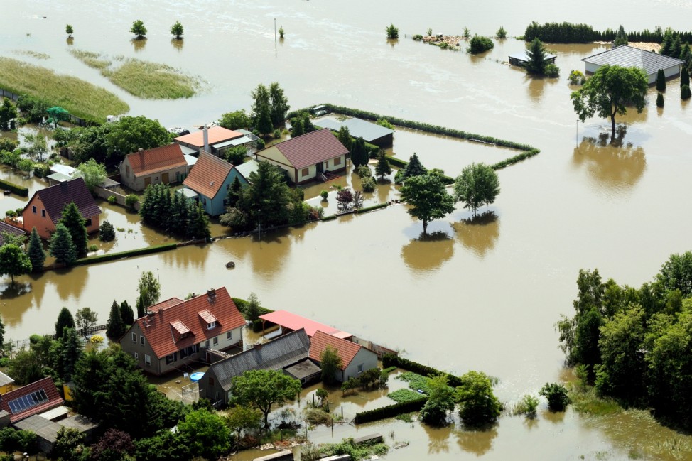 Hochwasser in Sachsen-Anhalt - Fischbeck