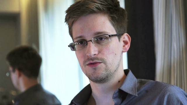 Edward Snowden in Honkongn Prism Internet-Überwachung