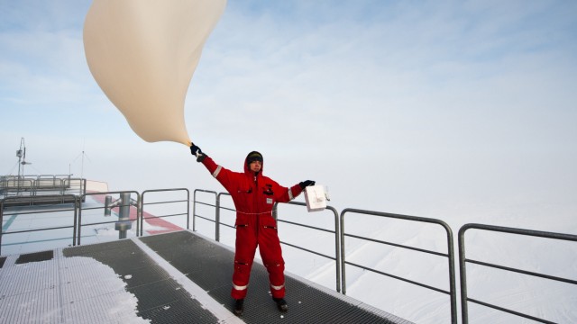 Ozonmessung in der Antarktis