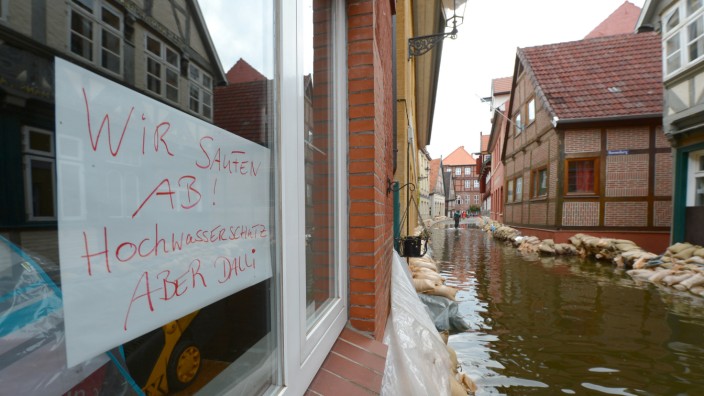 Hochwasser in Schleswig-Holstein