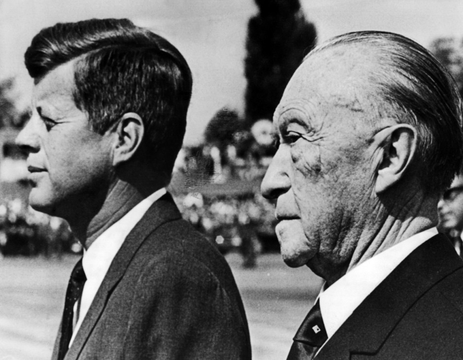 John F. Kennedy und  Konrad Adenauer, 1963 | Dr. Konrad Adenauer